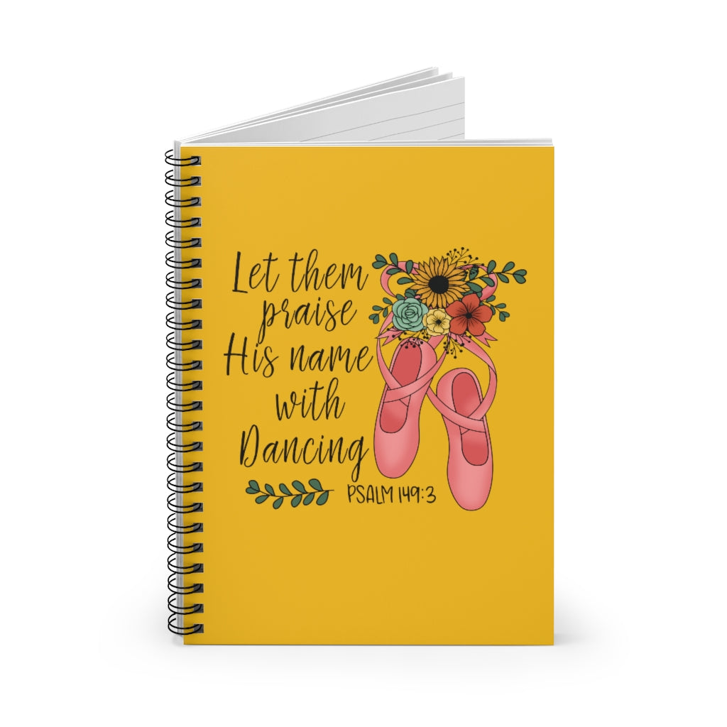 Praise His Name With Dancing Journal Paper products One Size  