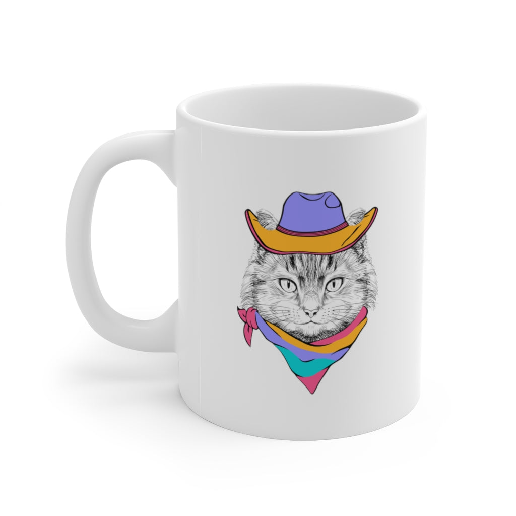 Cowboy Cat Coffee Mug Mug   