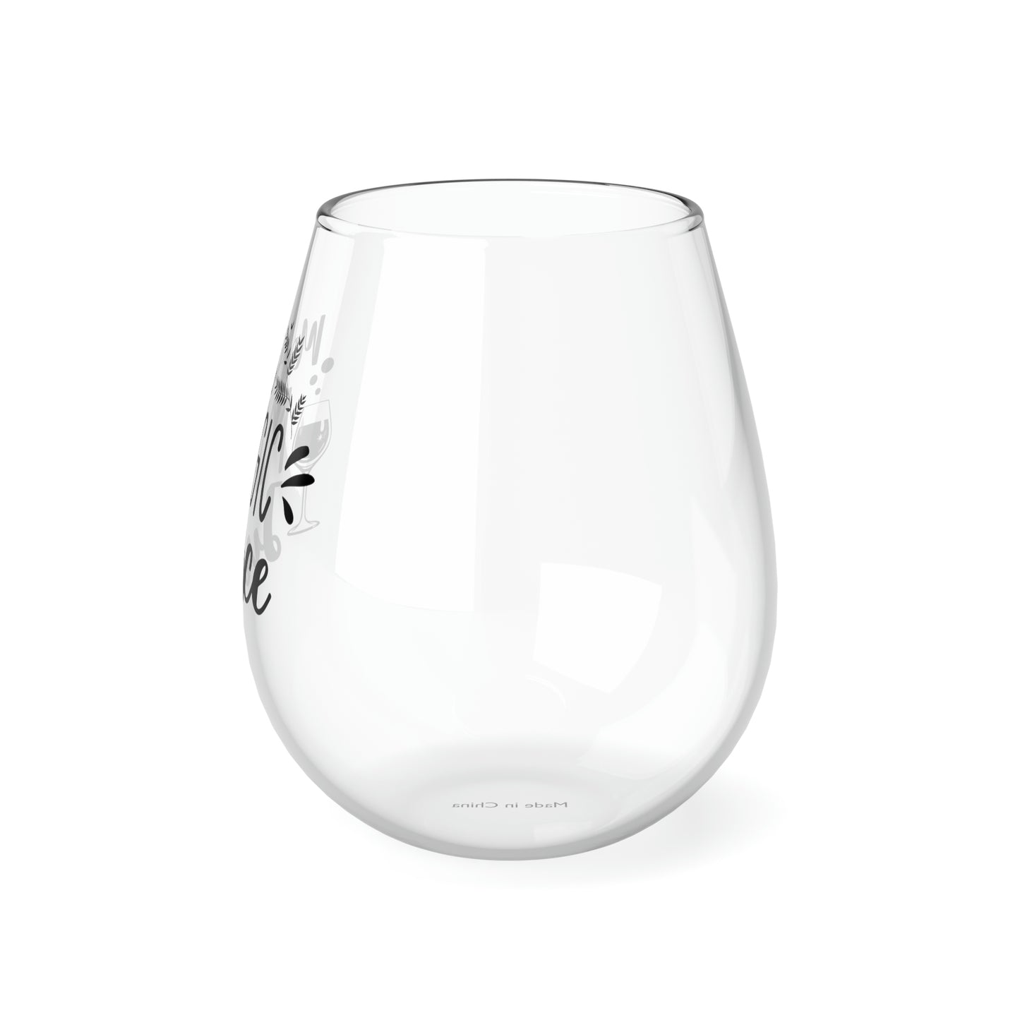 Mom's Magic Juice Wine Glass Mug   