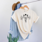 Floral Uterus Tee T-Shirt Ivory S 