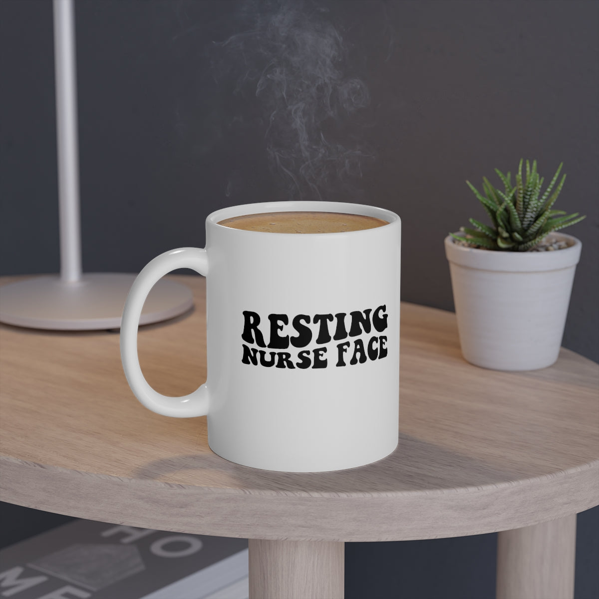 Resting Nurse Face Coffee Mug Mug   