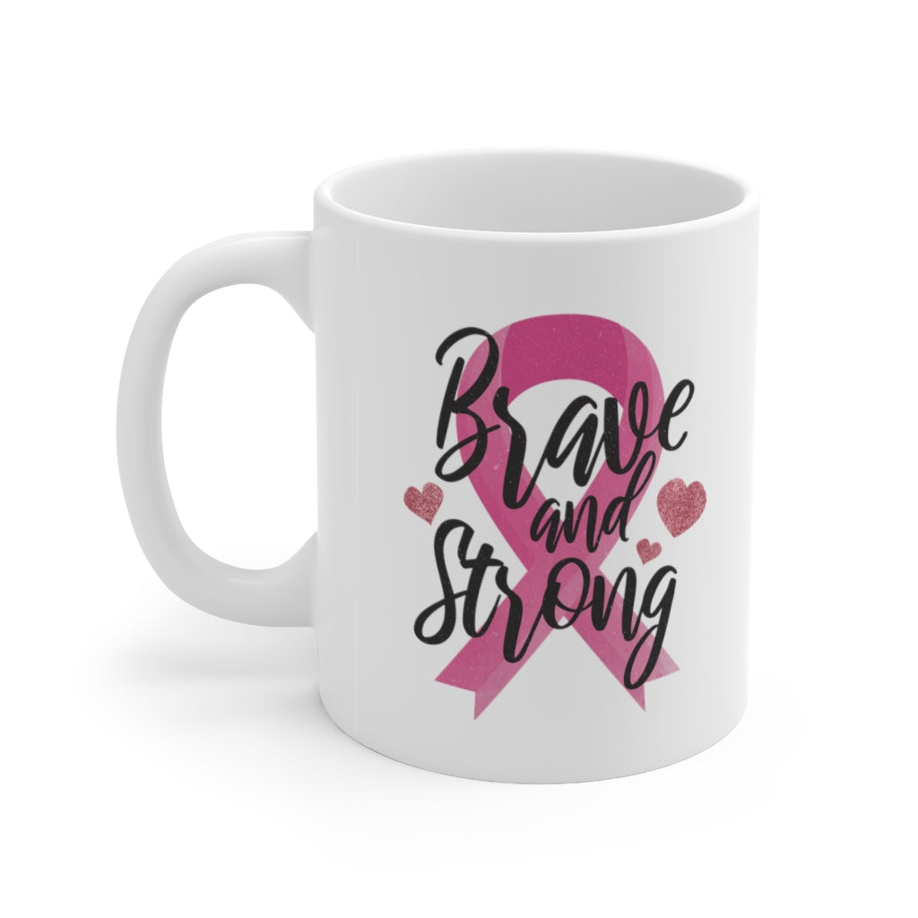 Brave and Strong Coffee Mug Mug   