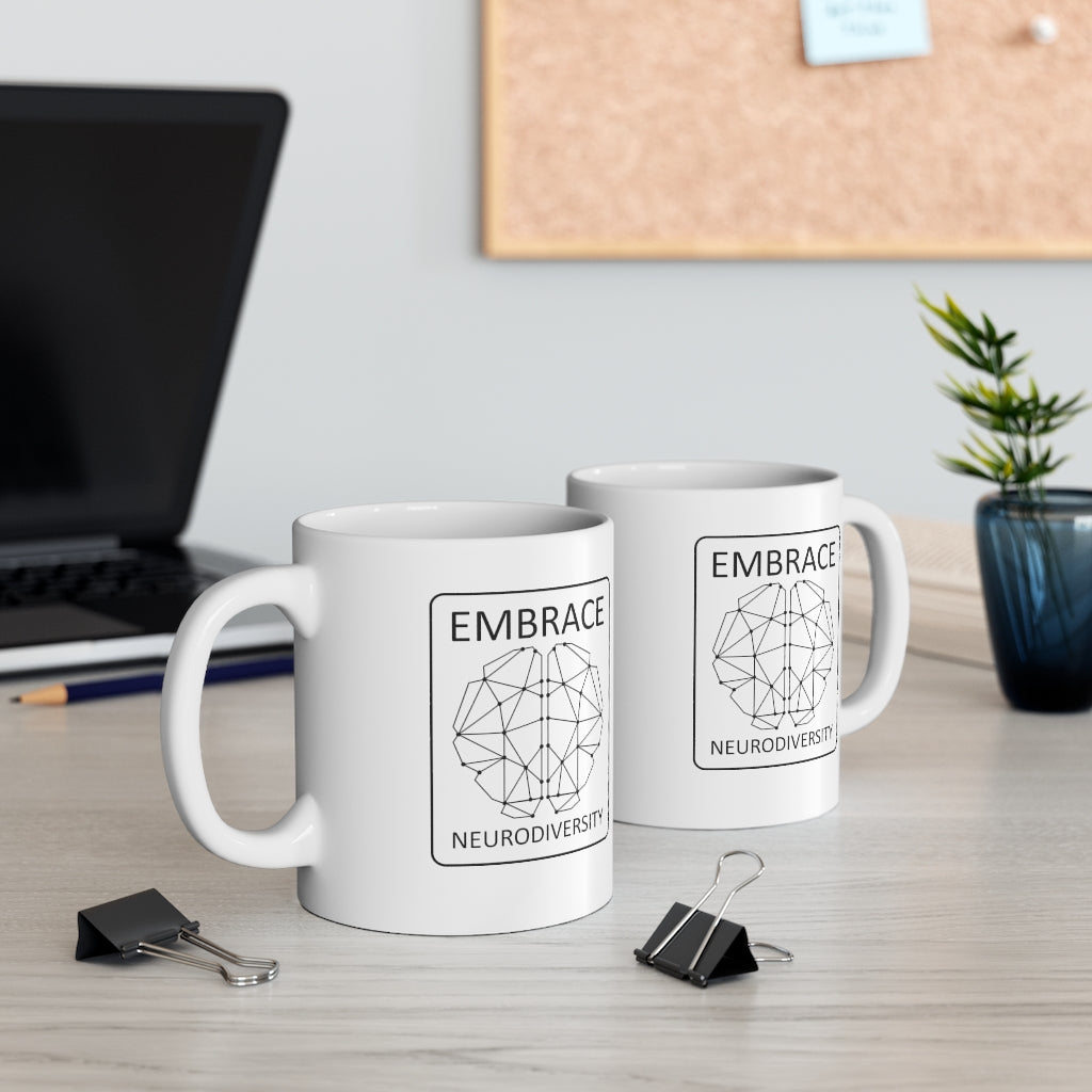 Embrace Neurodiversity Coffee Mug Mug   