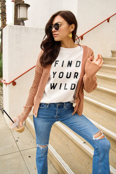 Find Your Wild Tee    