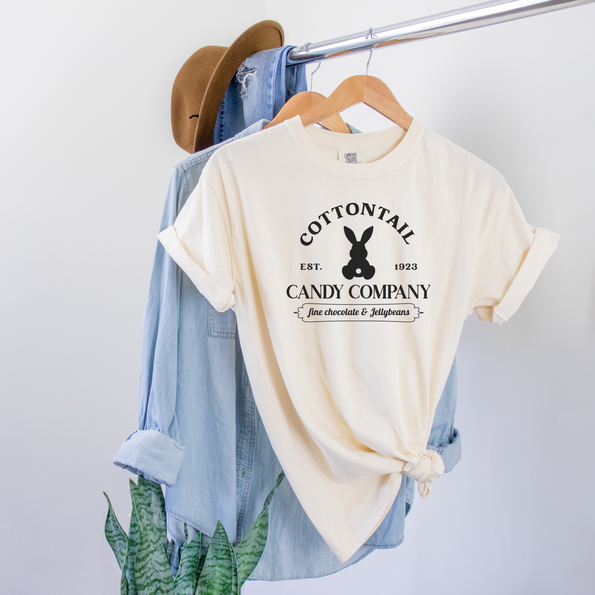 Cottontail Candy Company Tee T-Shirt Ivory S 