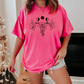 Floral Uterus Tee T-Shirt Crunchberry S 
