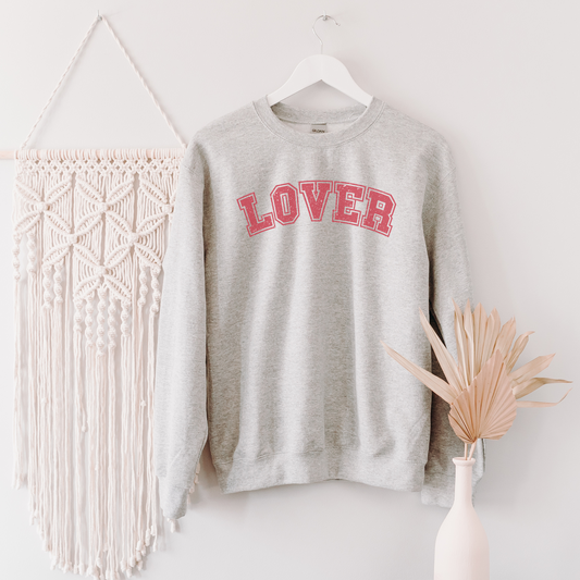 Lover Sweatshirt Sweatshirt S Ash 