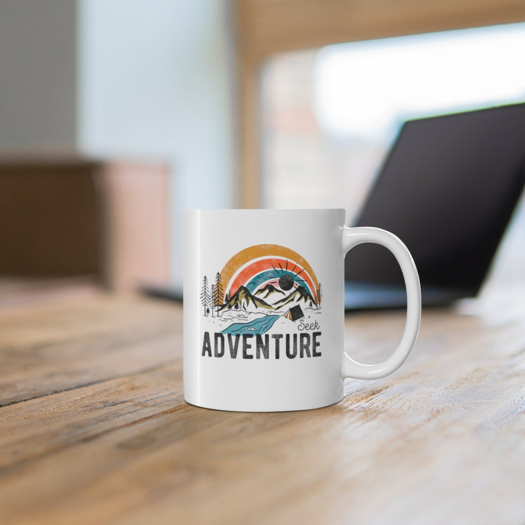 Seek Adventure Coffee Mug Mug 11oz  