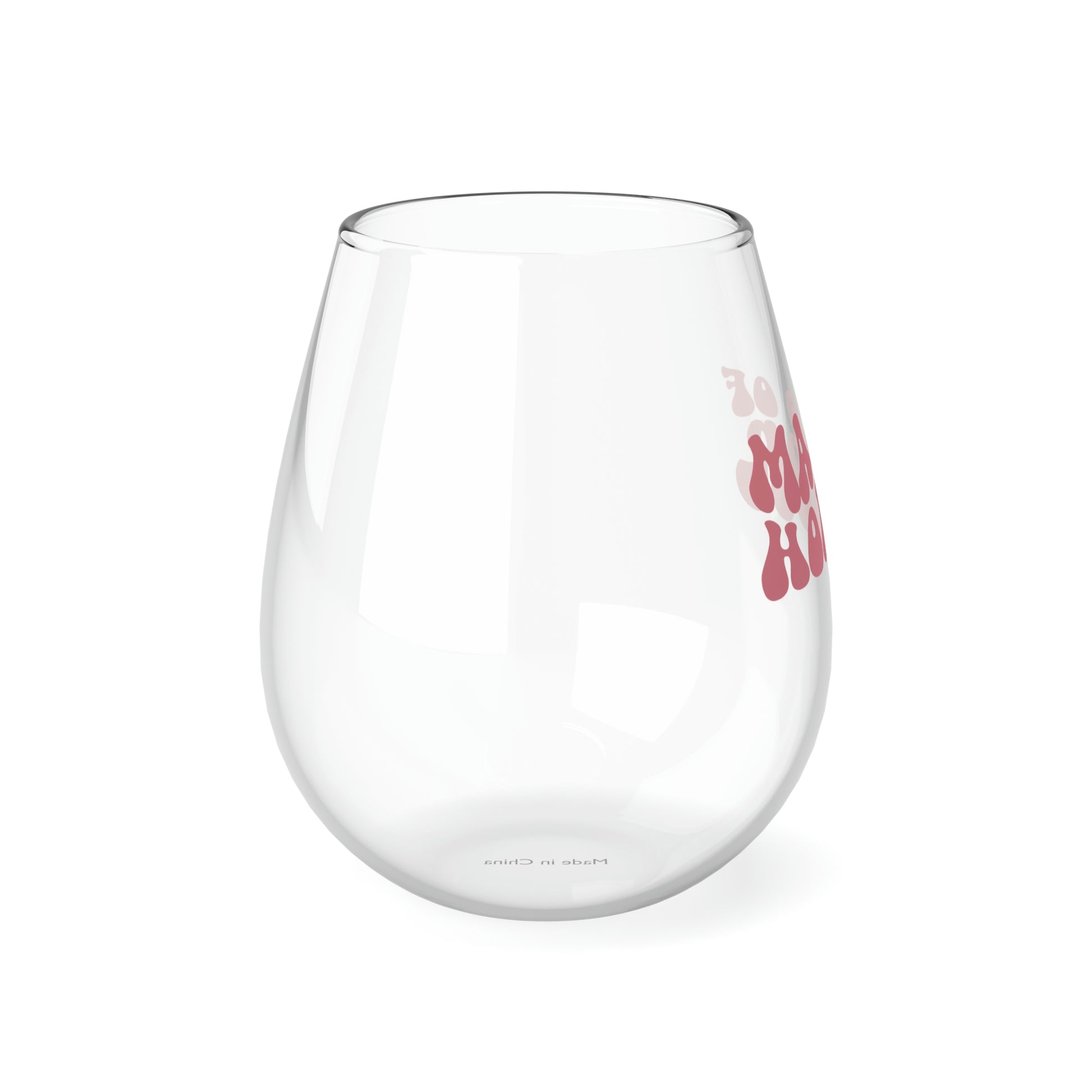 Maid of Honor Wine Glass Mug   