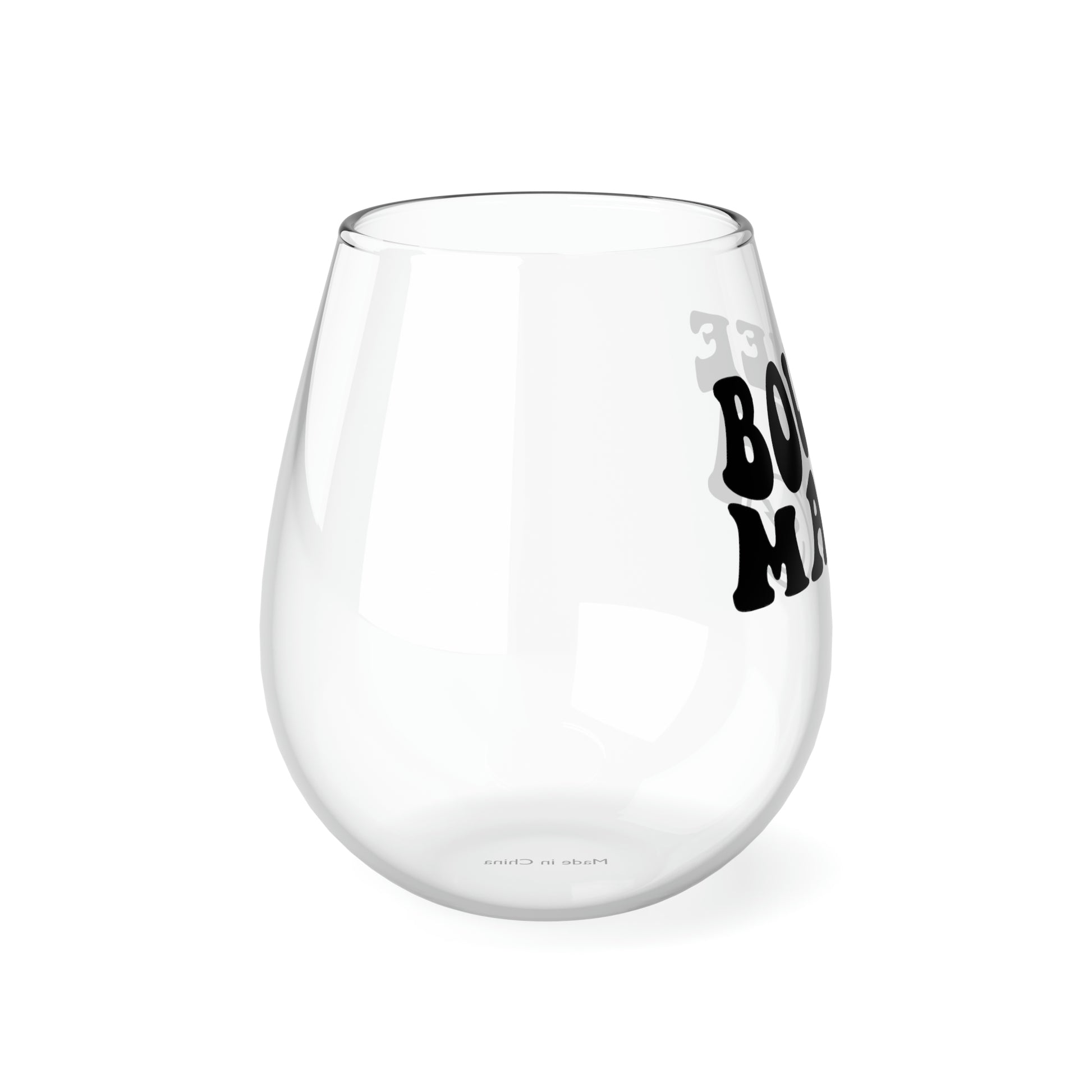 Boujee Mama Wine Glass Mug   