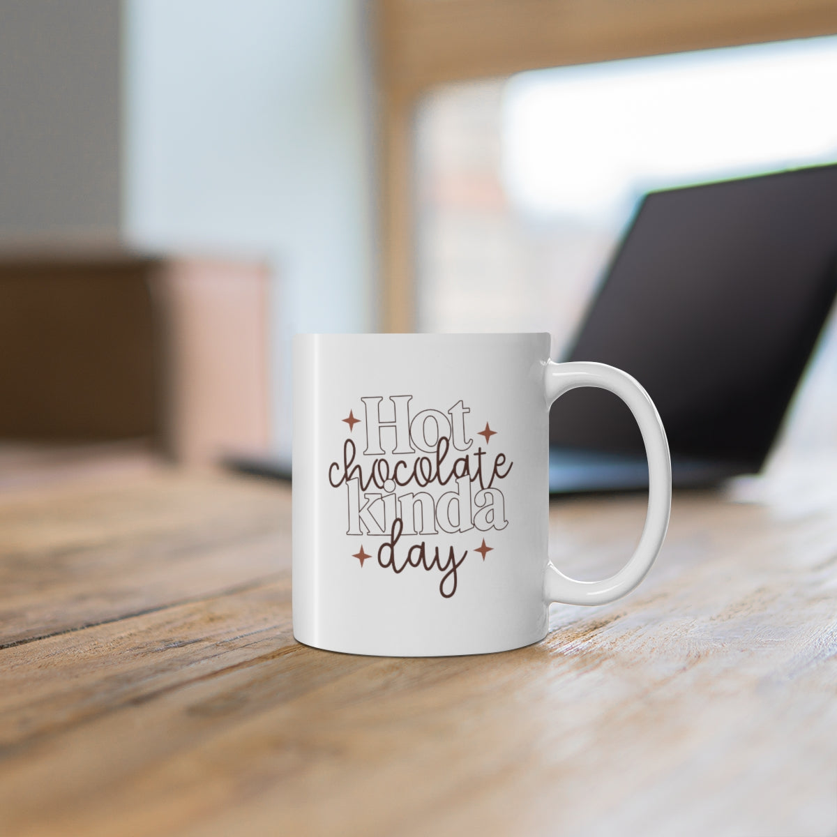 Hot Chocolate Kinda Day Coffee Mug Mug   