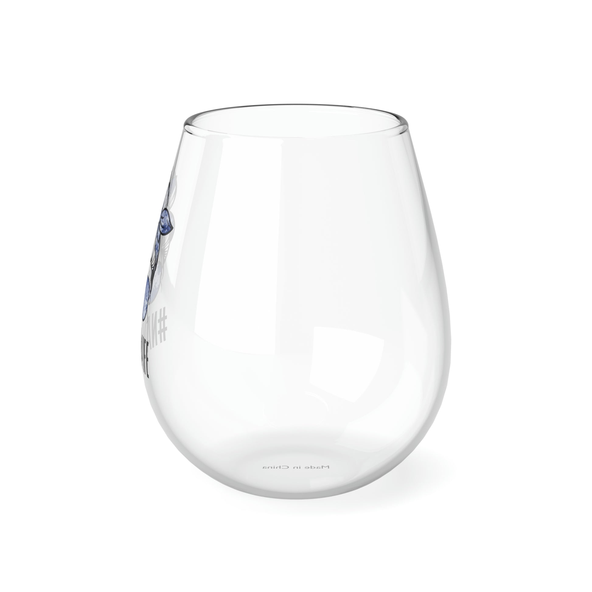 #NavyWife Wine Glass Mug   