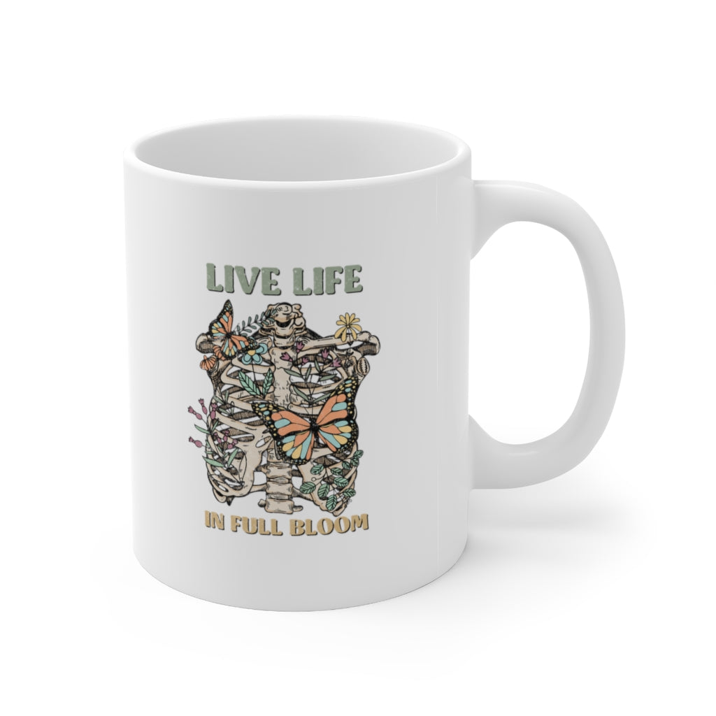 Live Life in Full Bloom Mug