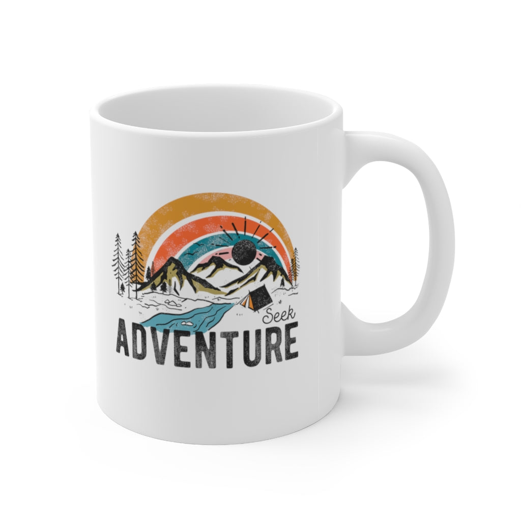 Seek Adventure Coffee Mug Mug   