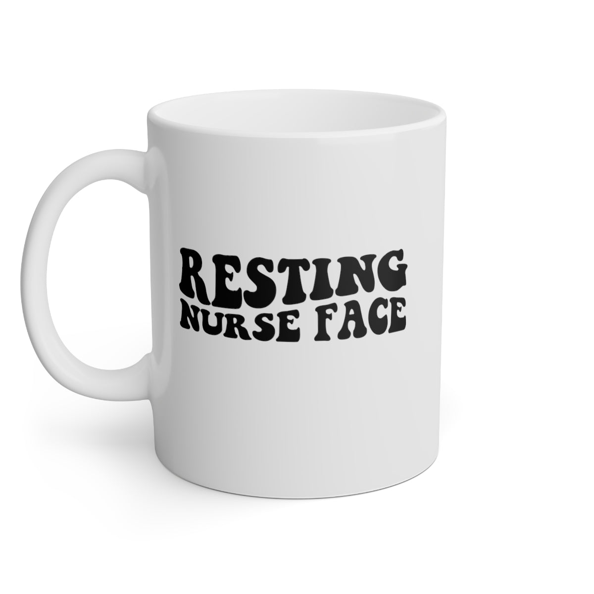 Resting Nurse Face Coffee Mug Mug   