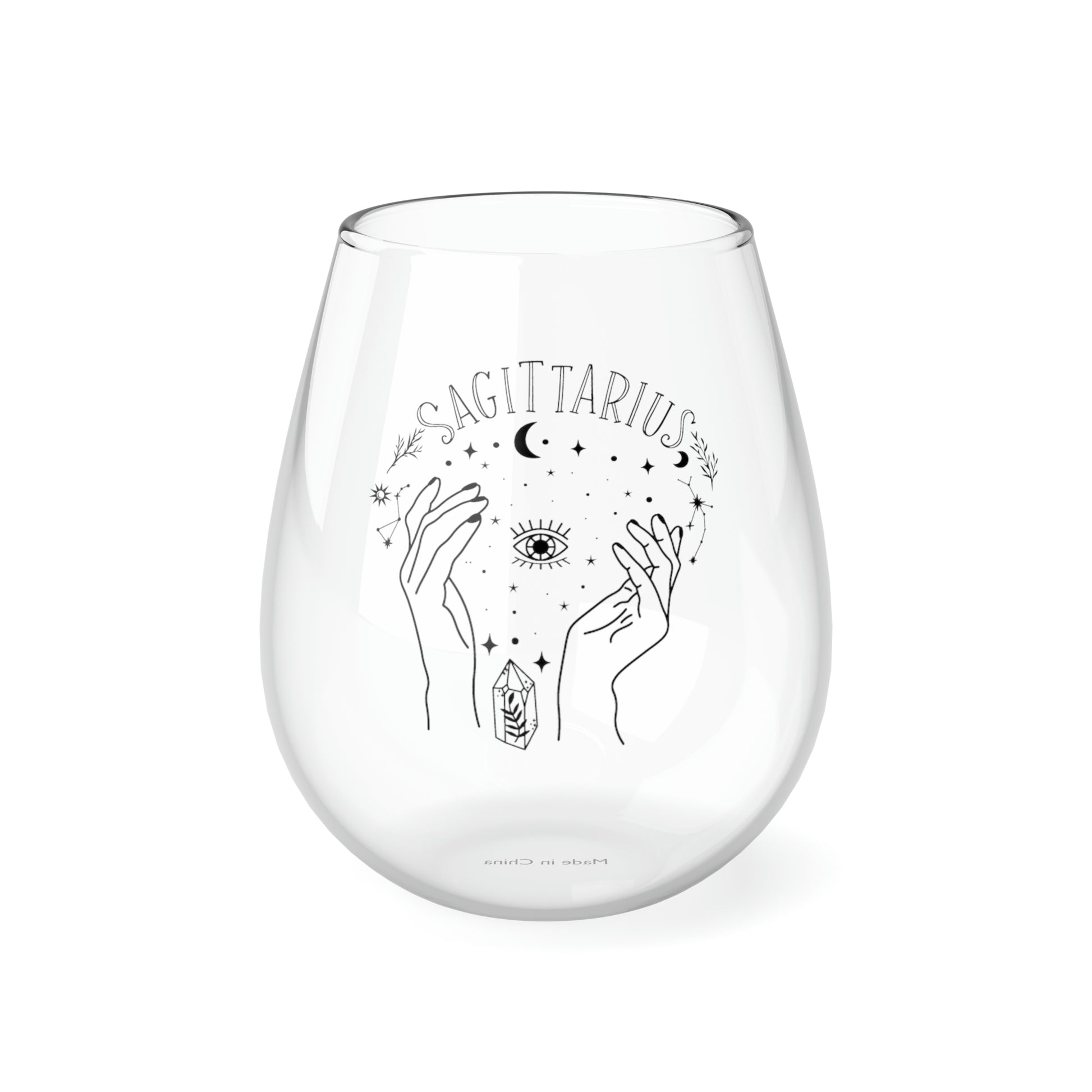 Sagittarius Wine Glass Mug   