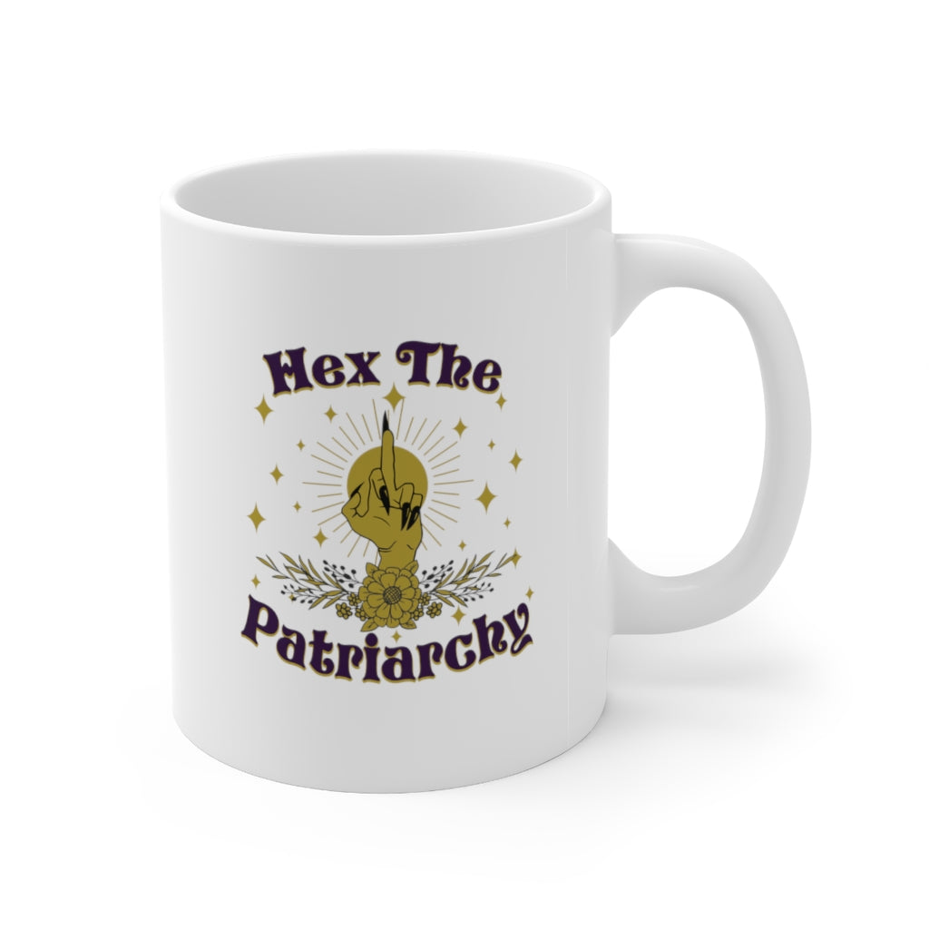 Hex the Patriarchy Coffee Mug Mug   