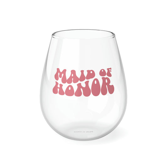 Maid of Honor Wine Glass Mug 11.75oz  