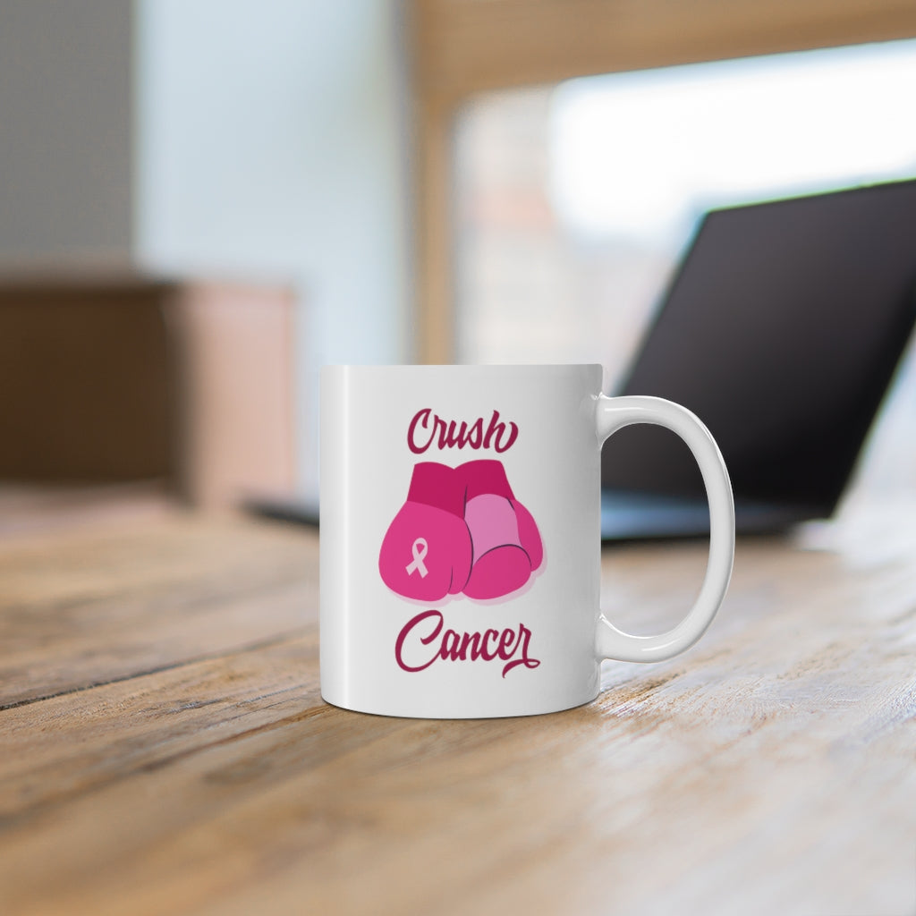 Crush Cancer Coffee Mug Mug   