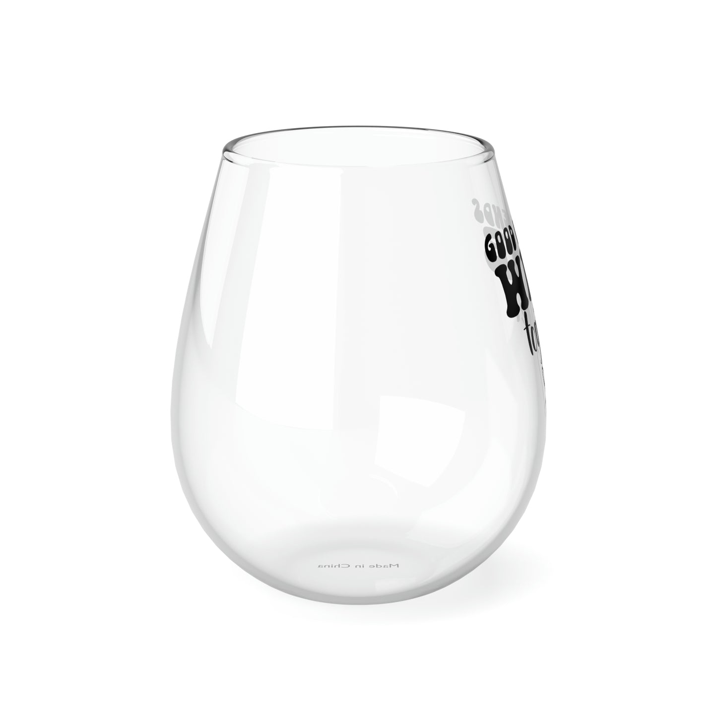 Good Friends Wine Together Wine Glass Mug   