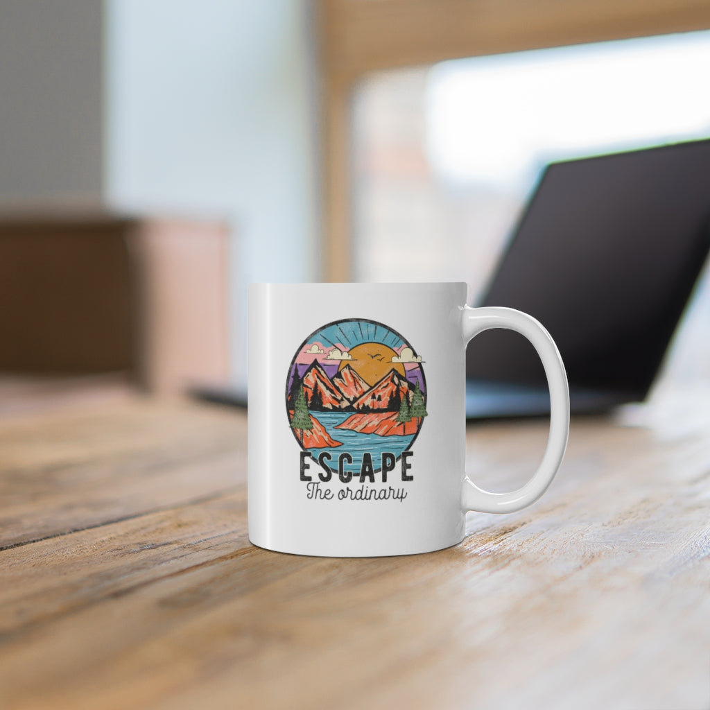 Escape the Ordinary Coffee Mug Mug   