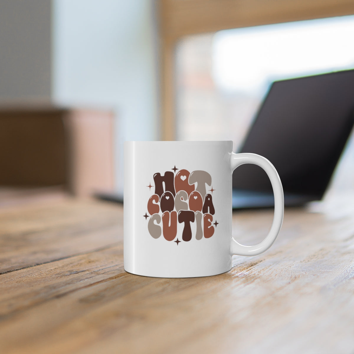 Hot Cocoa Cutie Coffee Mug Mug   