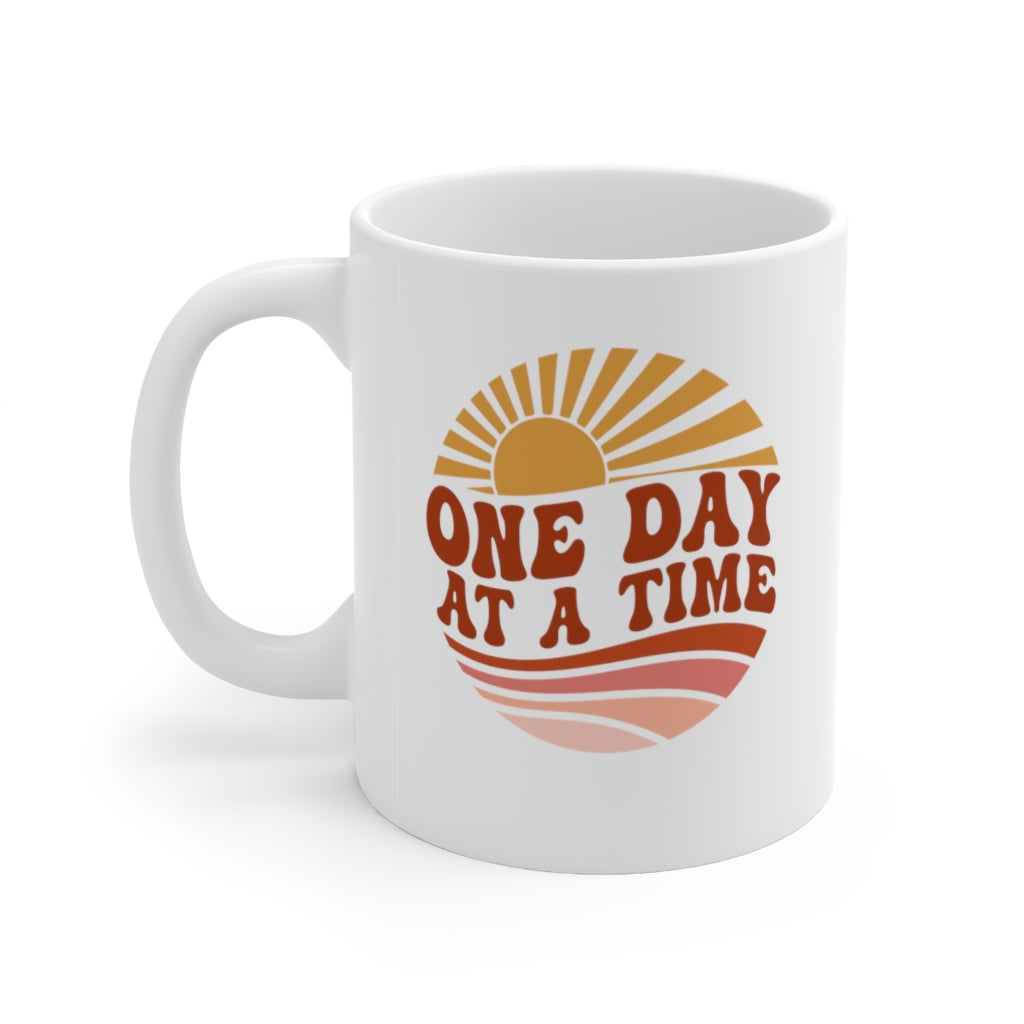 One Day at a Time Coffee Mug Mug   