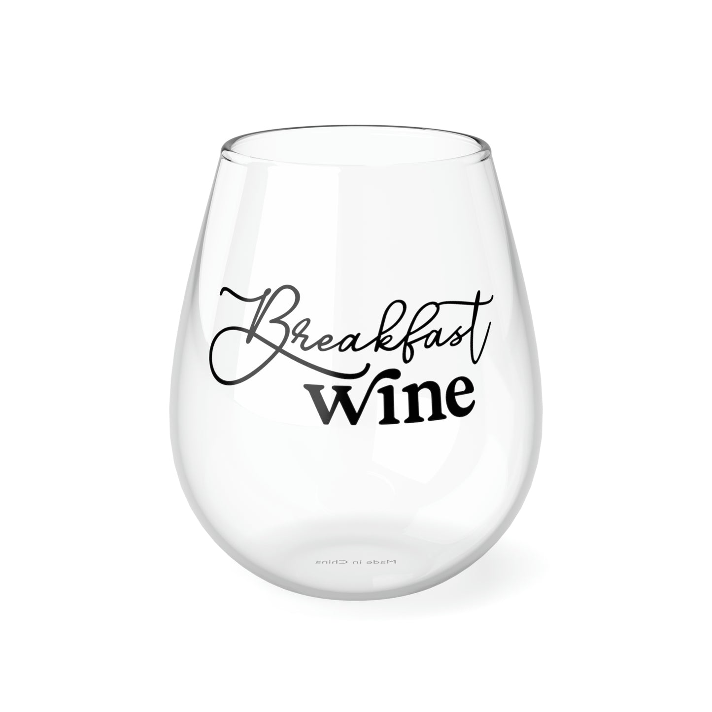 Breakfast Wine Wine Glass Mug   