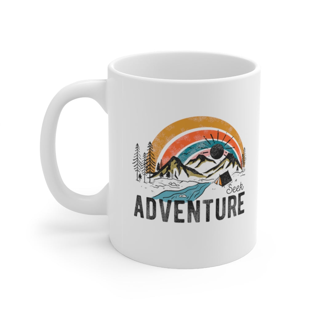 Seek Adventure Coffee Mug Mug   