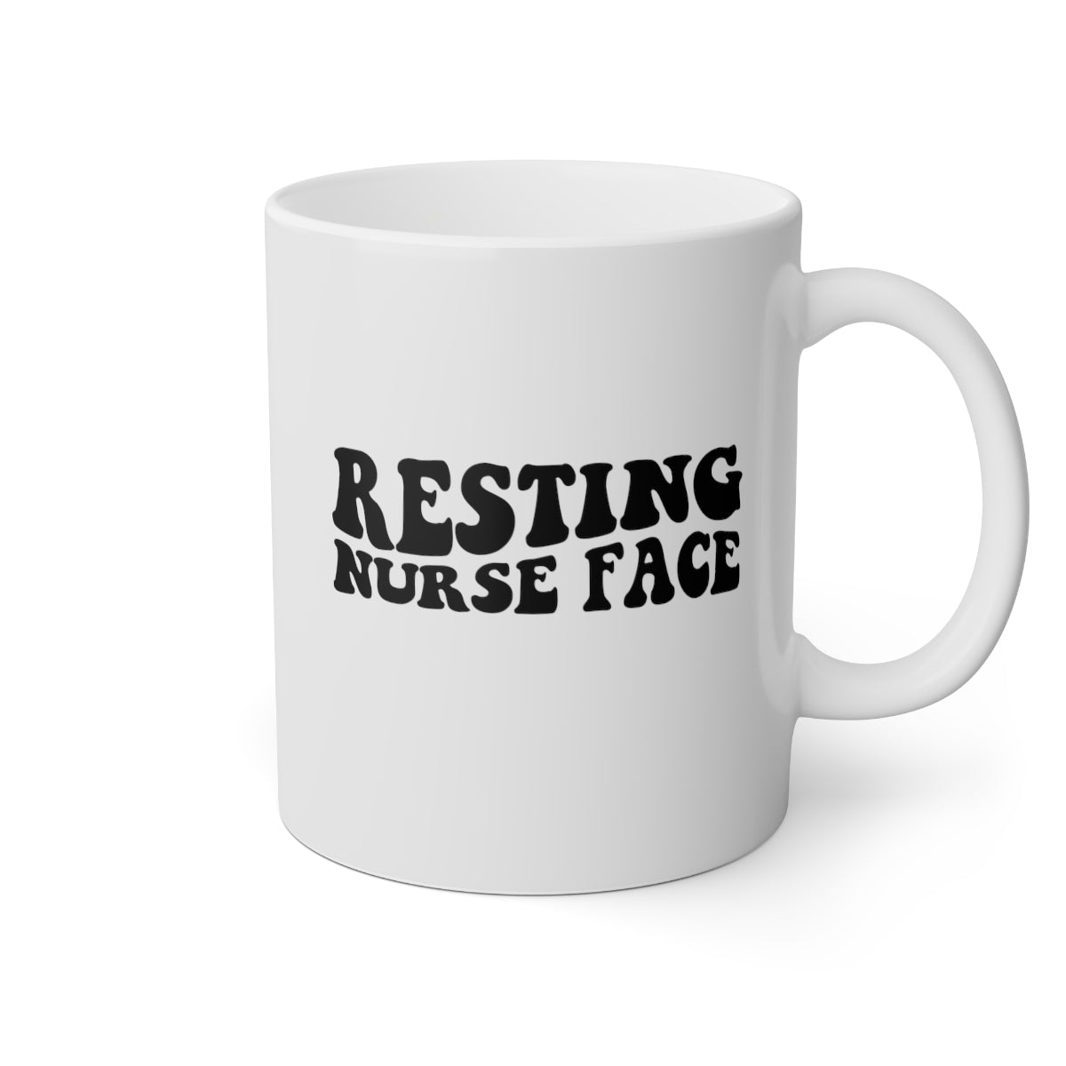 Resting Nurse Face Coffee Mug Mug   