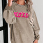 XOXO Dropped Shoulder Sweatshirt    