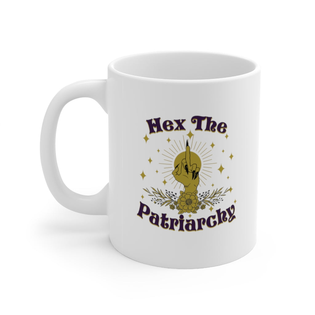 Hex the Patriarchy Coffee Mug Mug   